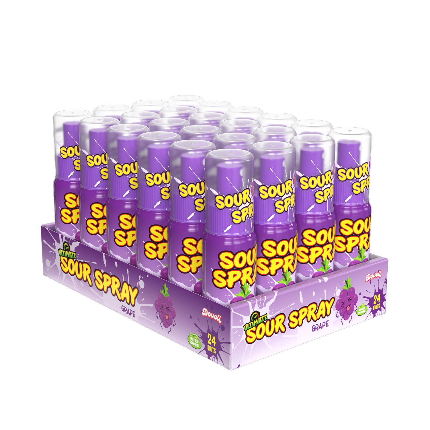 Thats Sweet SOUR SPRAY GRAPE, 1.10oz 8/24ct