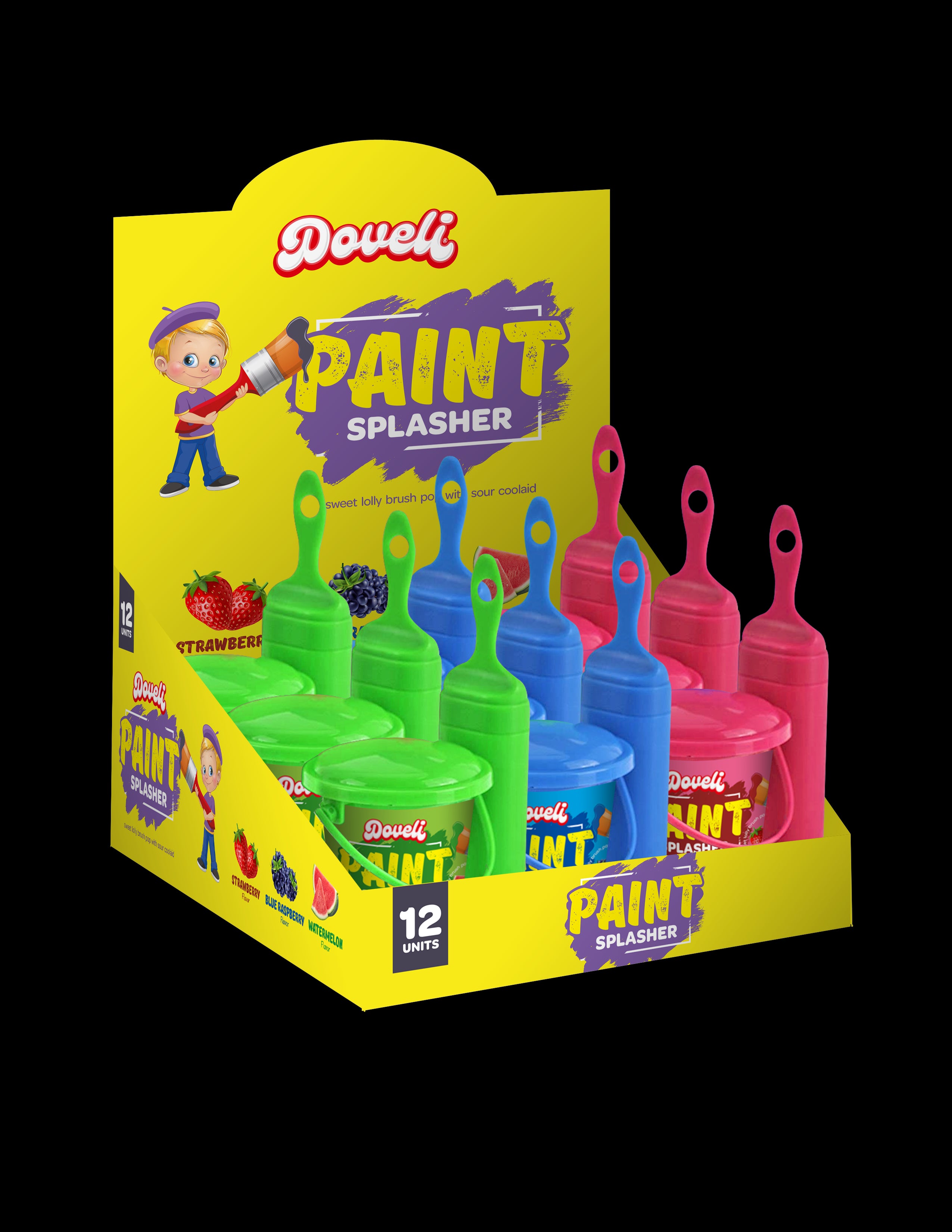 Thats Sweet PAINT SPLASHER ASSORTED, 1.1oz 6/12ct