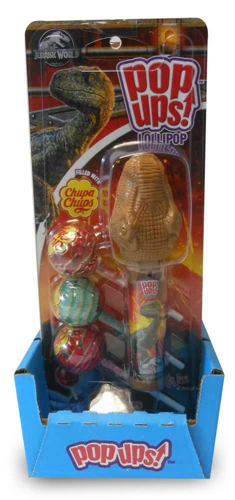 Jurassic World Pop Ups Blister Card CD1.26 oz 6/6ct