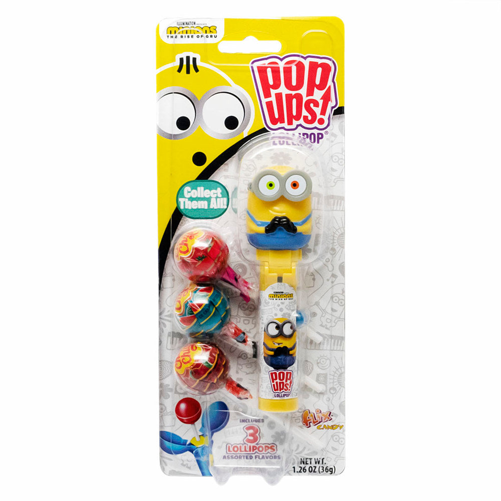 Minions Pop Ups Blister Card CD1.26 oz 6/6ct