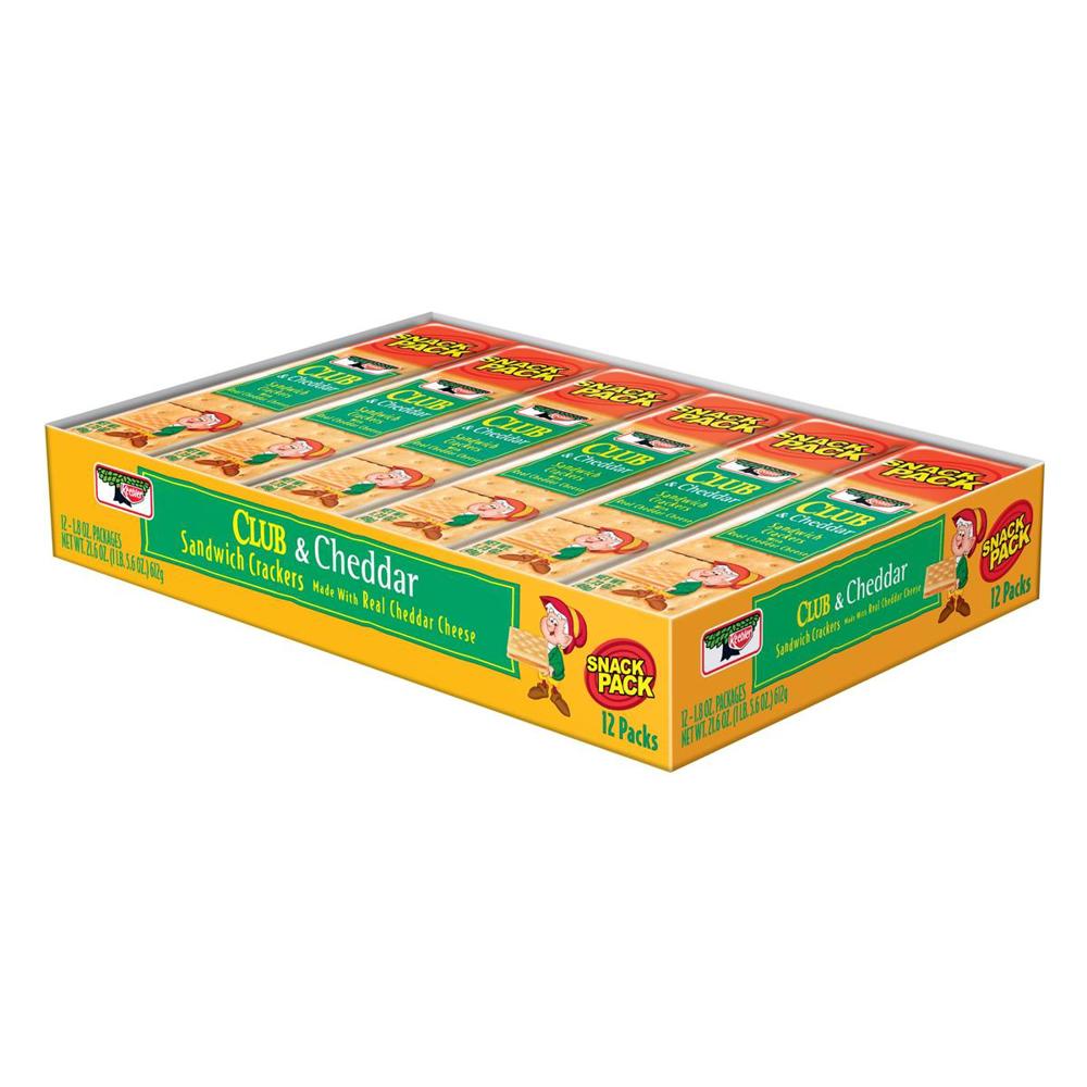 Keebler Crackers Club & Cheddar 12/12ct 2oz