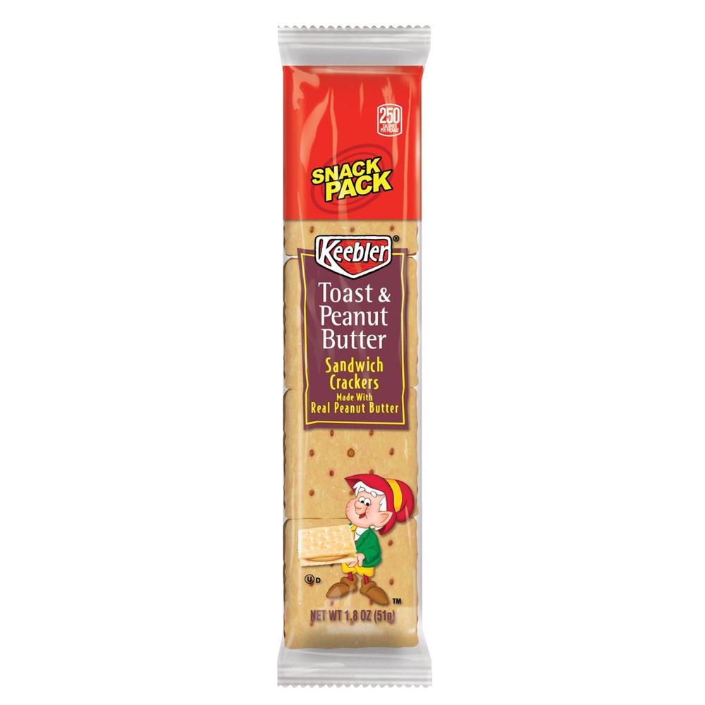 Keebler Crackers Toast & PNB 12/12ct 1.8oz