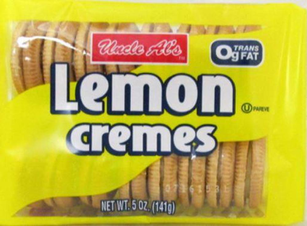 Uncle Al's Cremes Lemon 12ct 5oz