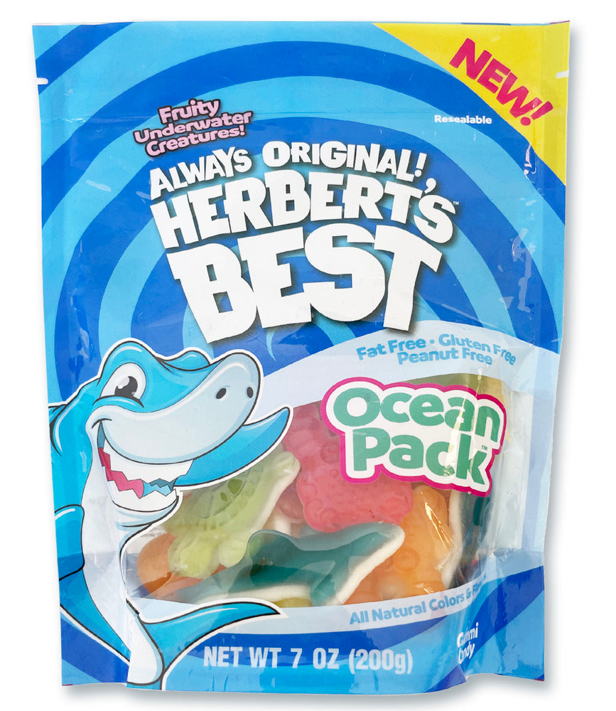 Herbert's Best Gusset Bags DRC Ocean Pack 7oz 1/10ct