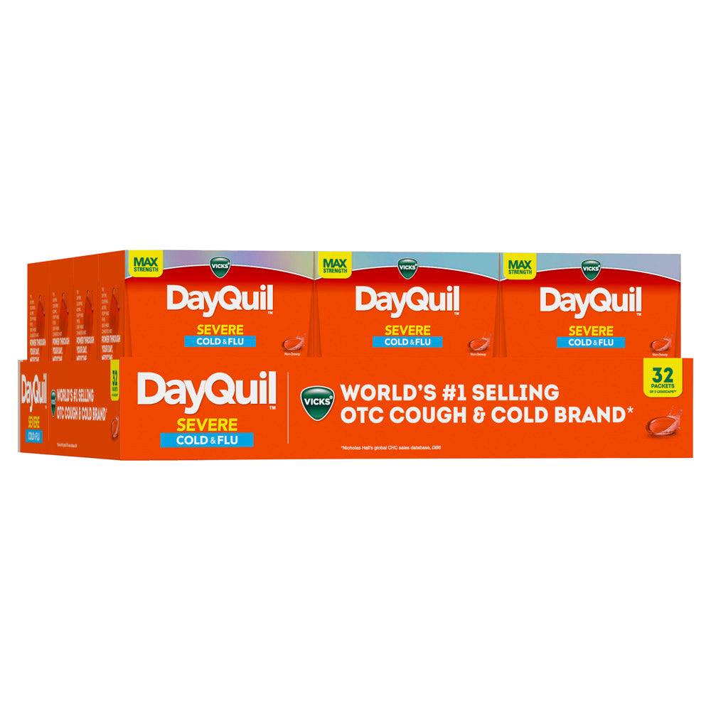 Dayquil Liquidcaps Severe  2ct Single Dose Packets 12/32ct