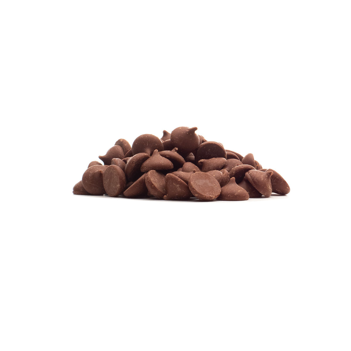 HERSHEY'S Milk Chocolate Mini Unwrapped Baking KISSES, 25 lbs.