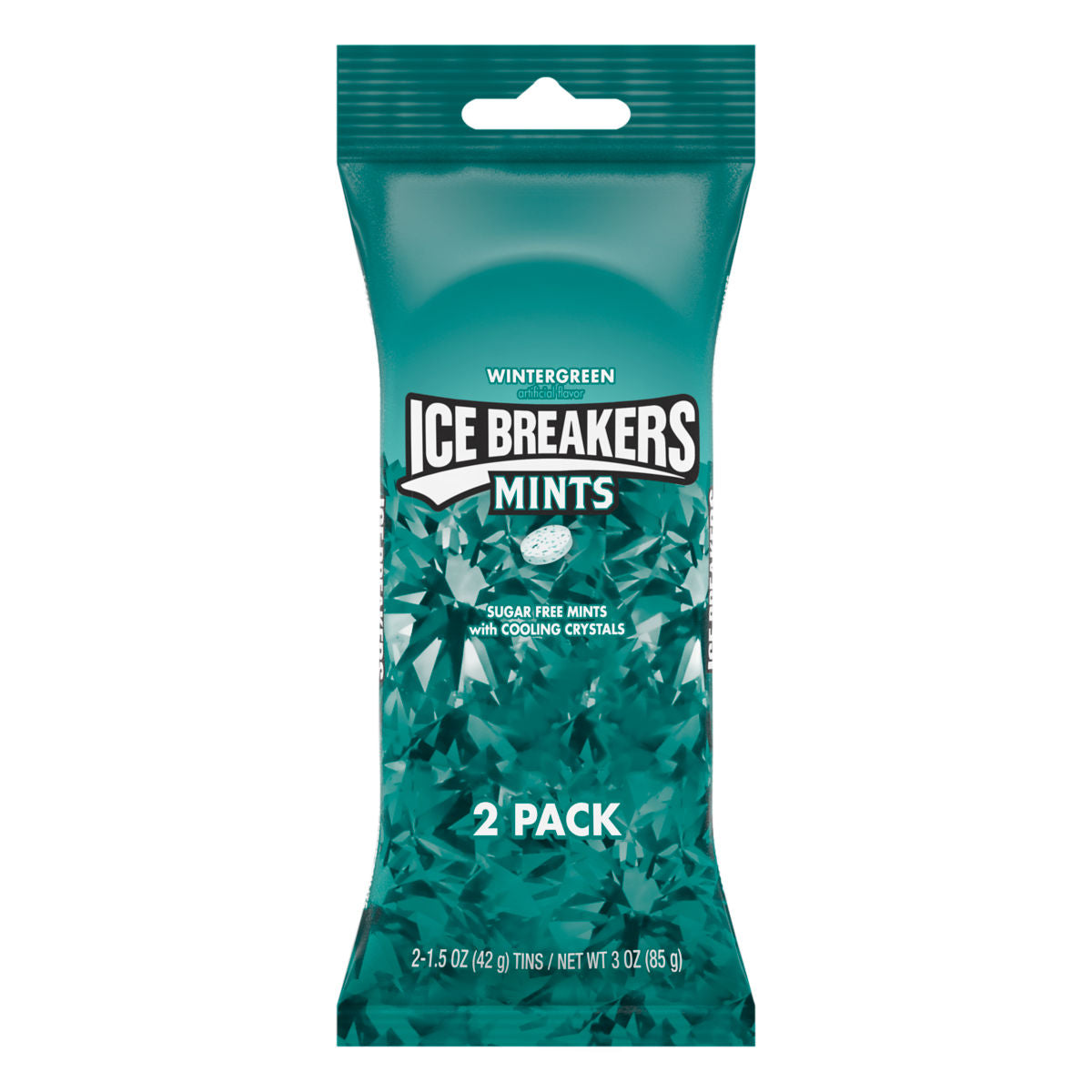 ICE BREAKERS Wintergreen Mints 2-Pack, 3.0 oz., 12 ct.