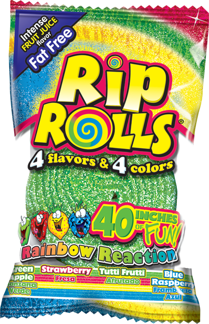 Rip Rolls Rainbow Reaction 12/24ct 1.4oz