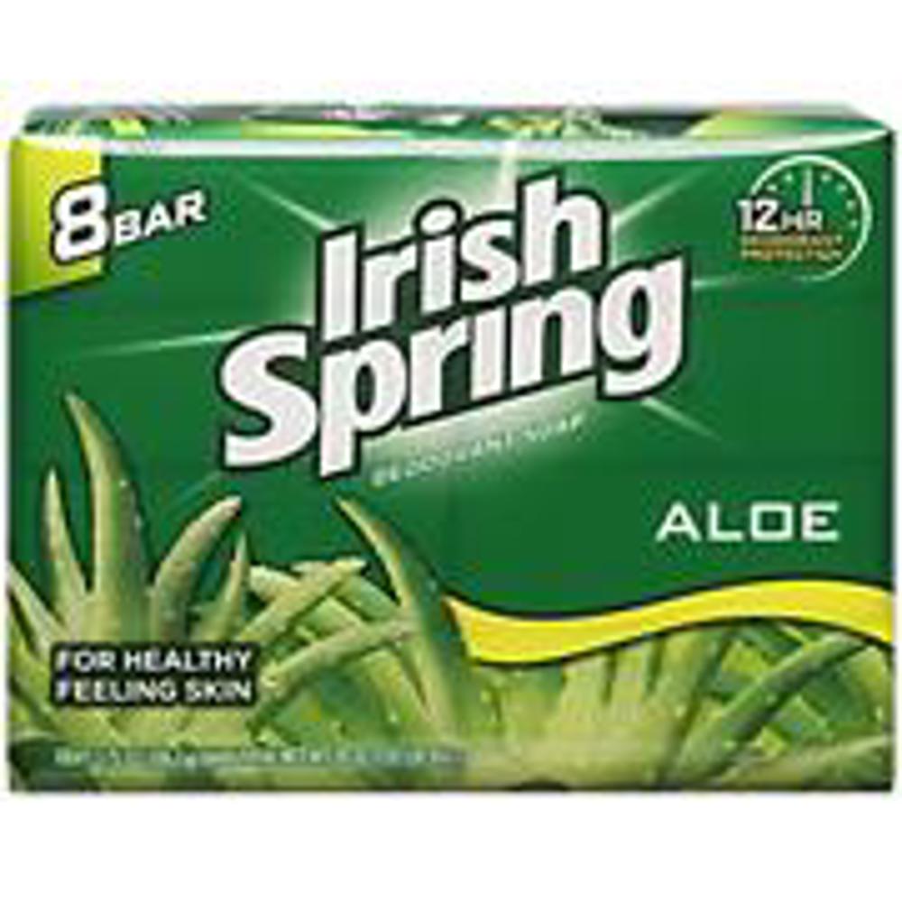 Irish Spring Aloe 8 Pack 9ct 8Pack3.75oz