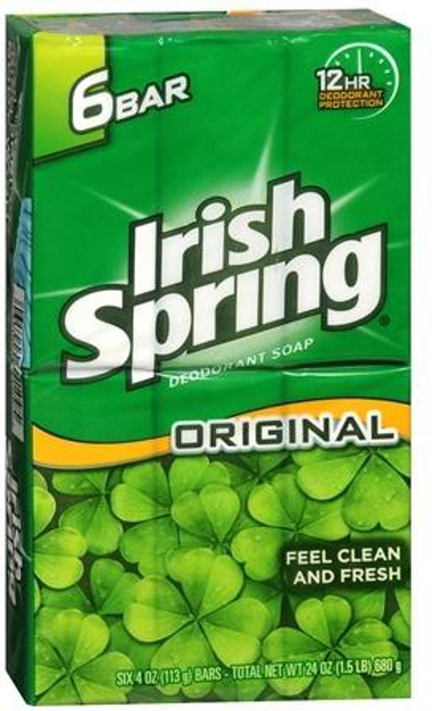 Irish Spring Original 6 Pack 12ct 6Pack3.75oz