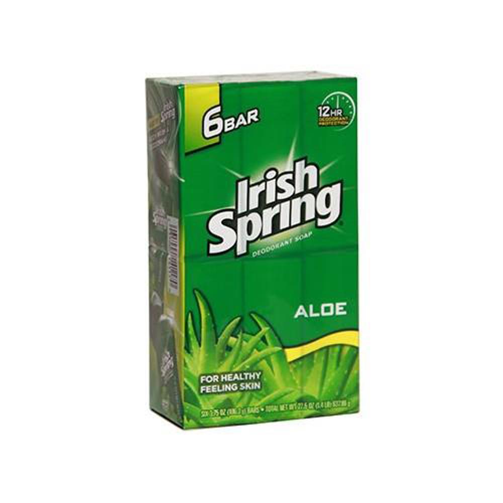 Irish Spring Aloe 6 Pack 12ct 6Pack3.75oz