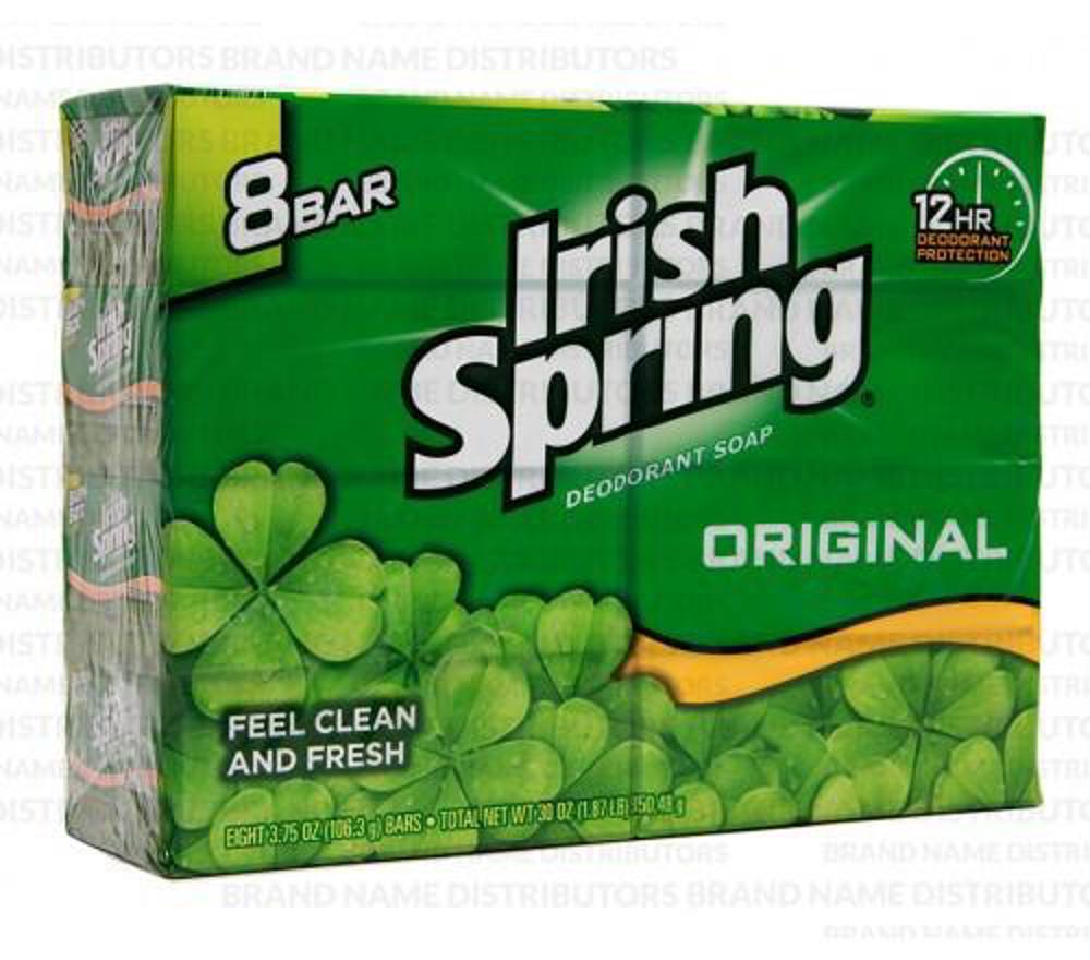 Irish Spring Original 8 Pack 9ct 8Pack3.75oz