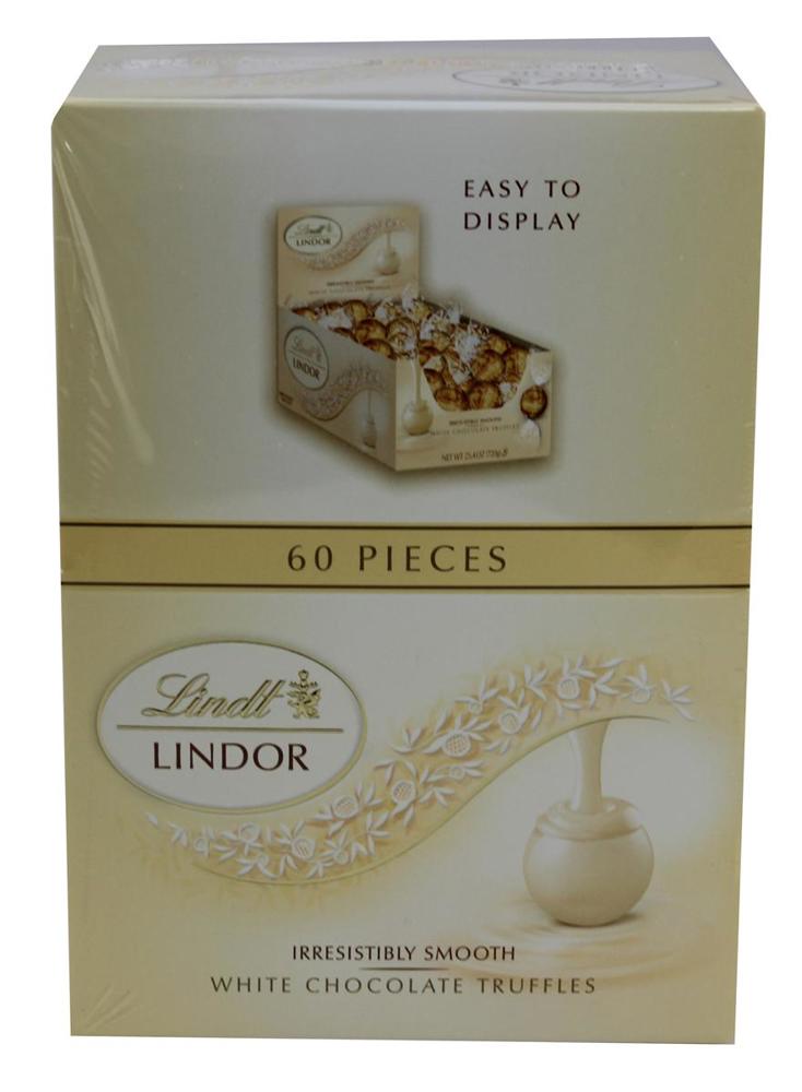 Lindor Changemaker Truffles White Chocolate 12/60ct