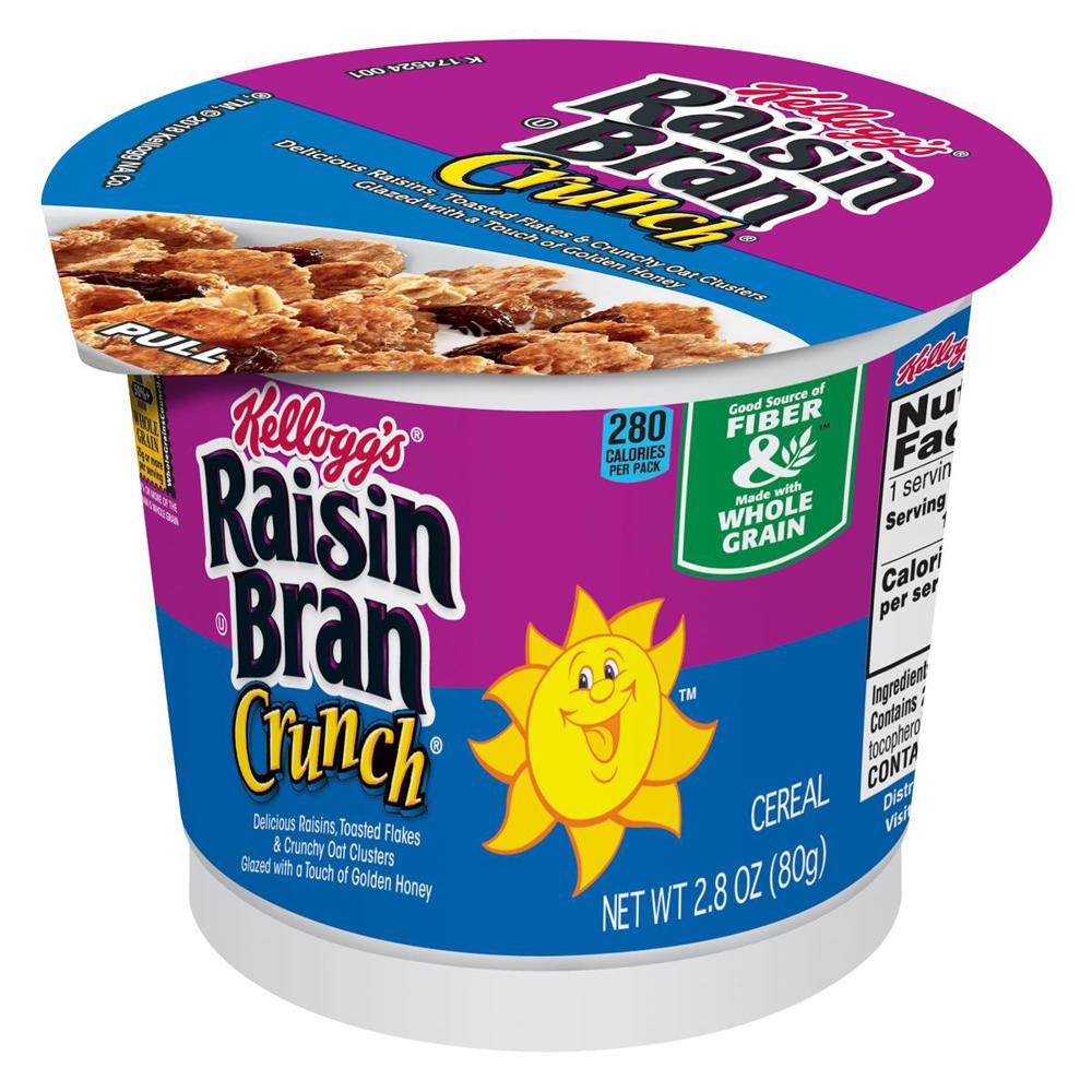 Kellogg's Cereal In A Cup Raisin Bran Crunch 10/6ct 2.8oz