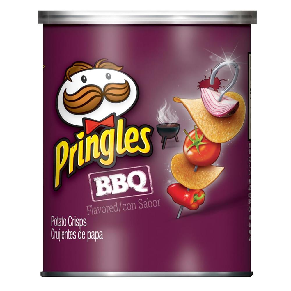 Pringles Grab & Go Small BBQ 12ct 1.41oz