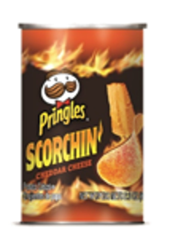 Pringles Large Scorchin' Cheddar 5.57oz 1/14ct