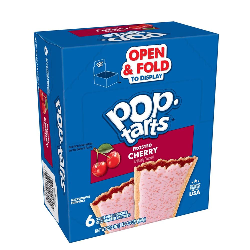 Pop Tarts Frosted Cherry 12/6ct 3.6oz