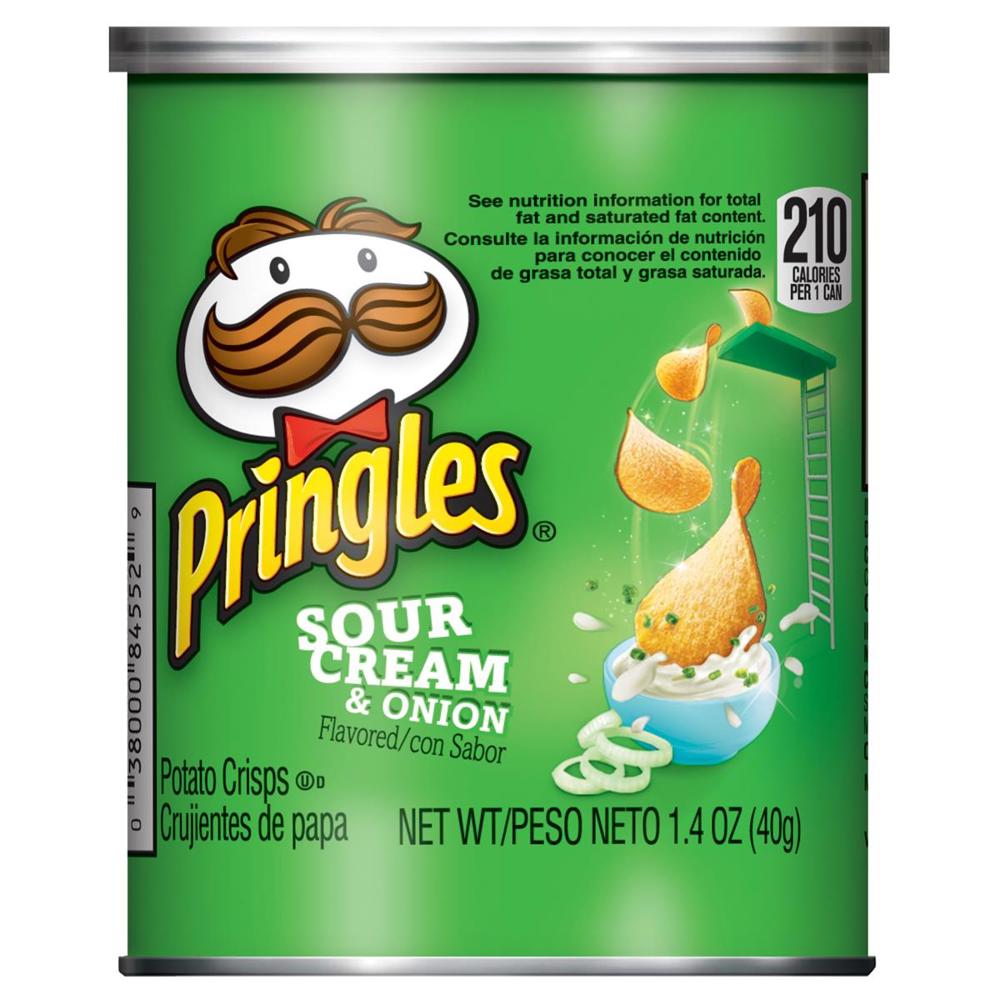 Pringles Grab & Go Small Sour Cream Onion 12ct 1.41oz