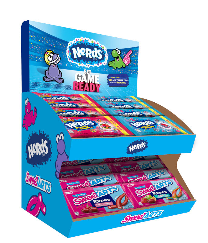 Nerds,SweeTARTS Ropes Sharepack C-Top 48ct