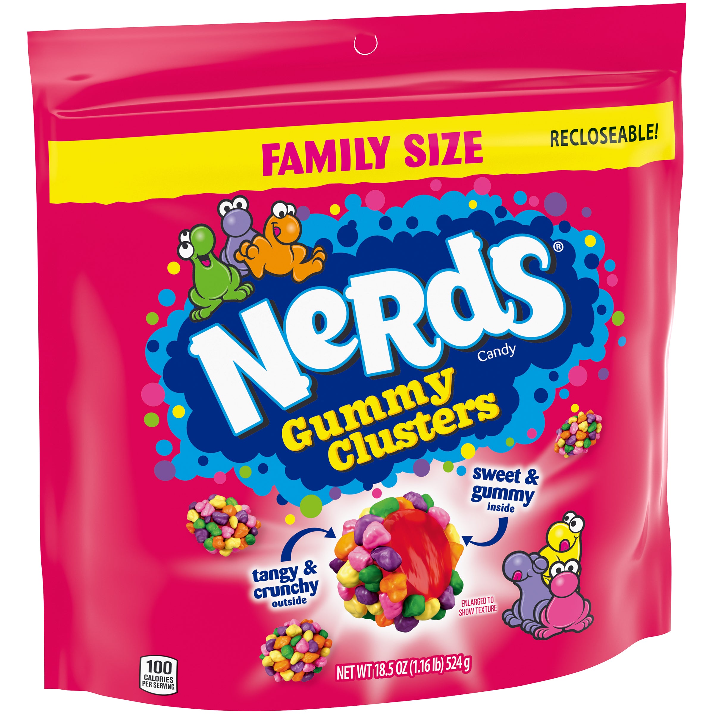 Nerds Gummy Clusters SUB Rainbow 18.5oz 1/5ct