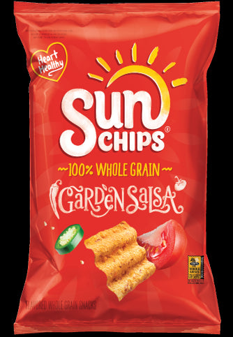 Frito Lay LSS Sunchips Multigrn Snacks Garden Salsa 64ct 1.5oz