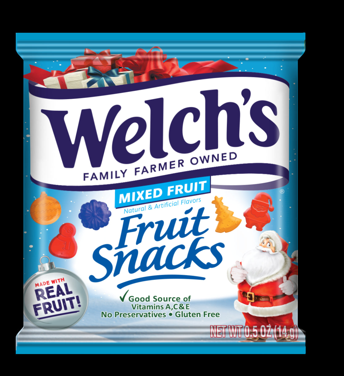 WELCH'S Fruit Snacks  9x26ct Christmas Box