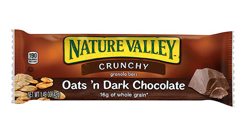 Nature Valley Granola Bars Oats & Dark Chocolate 6/18ct 1.49oz