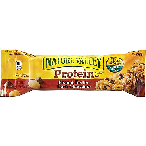 Nature Valley Protein Peanut Butter Dark Choc 1.42oz  8/16ct