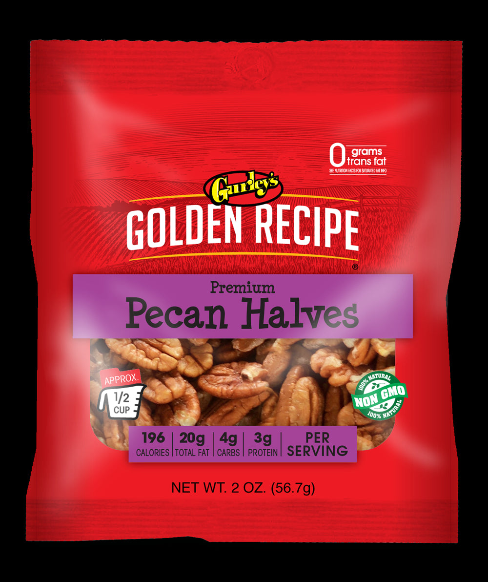 Gurleys Baking & Snacking Nuts Pegboard Nuts Pecans -  Halves