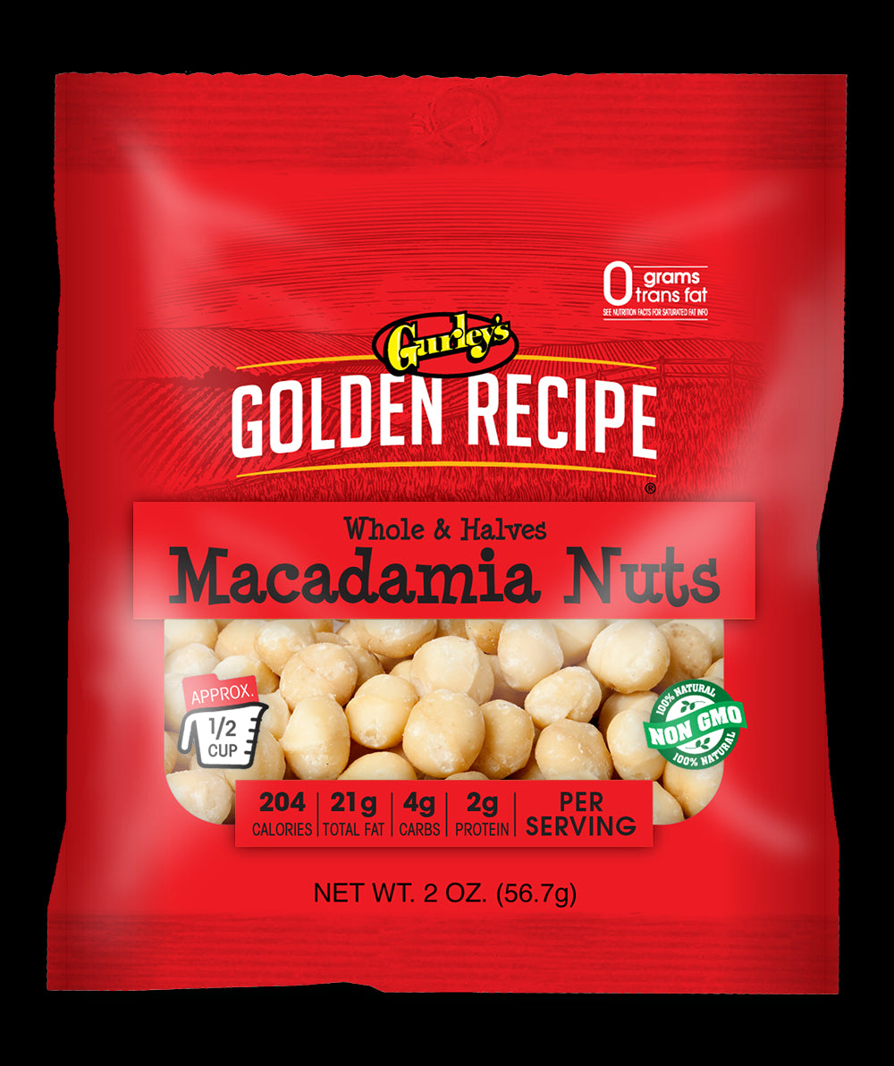 Gurleys Baking & Snacking Nuts Pegboard Nuts Macadamia Nuts