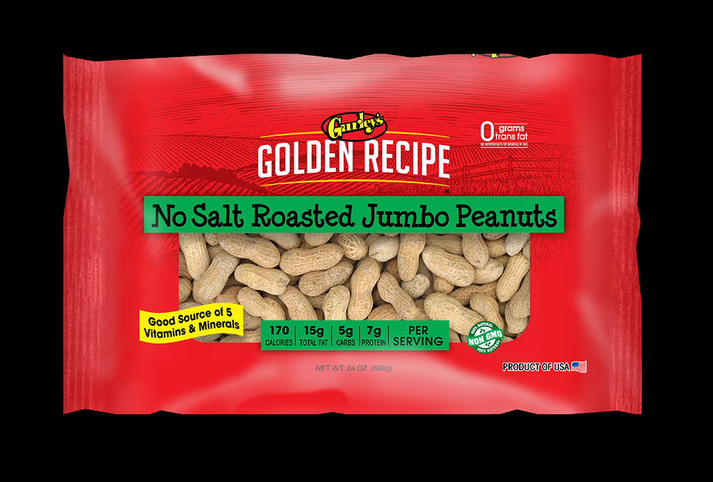 Gurleys Baking & Snacking Nuts LD Bag - Peanuts In Shell  - Jumbo "NO SALT" in Shell