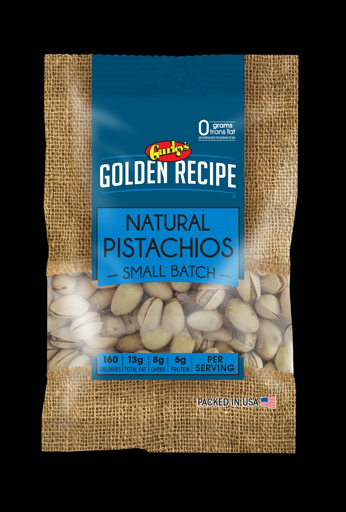 Gurleys Golden Recipe Pistachios, Natural