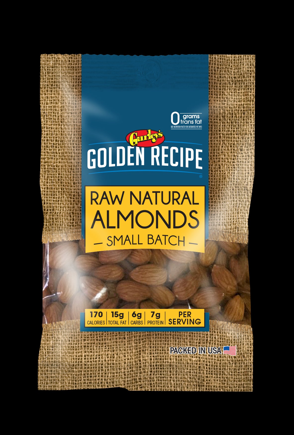 Gurleys Golden Recipe Almonds, Raw