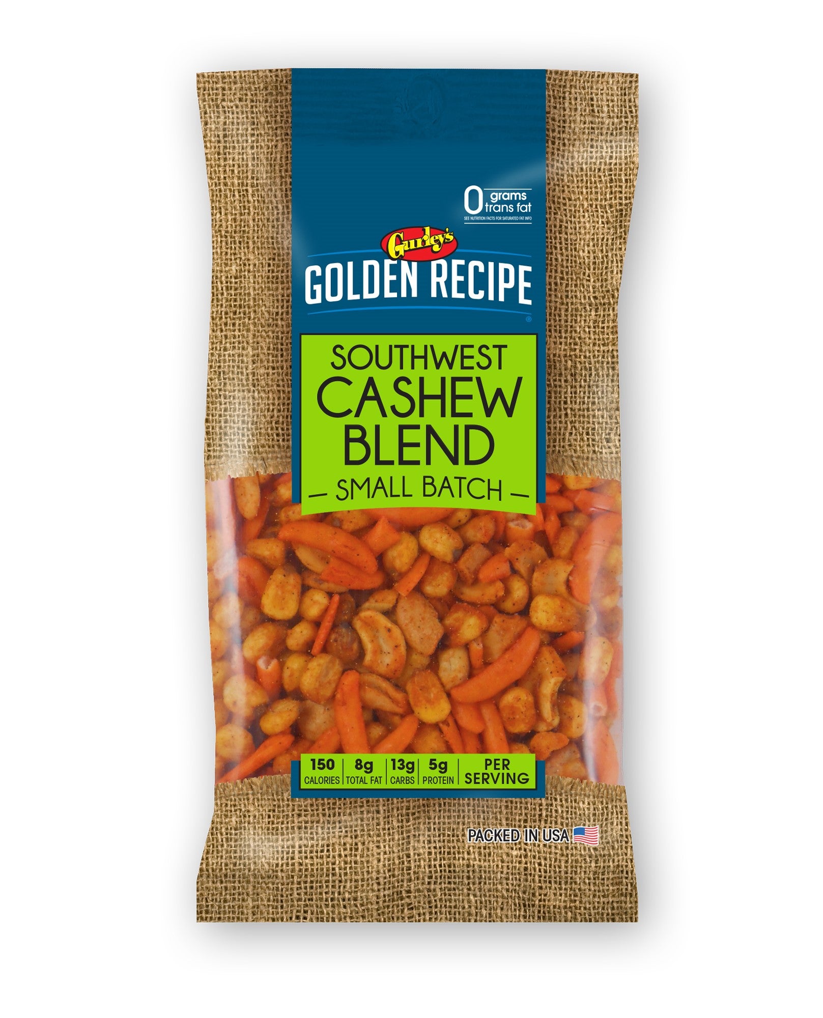 Gurleys Golden Recipe Snack Mix, Southwest Cashew Blend