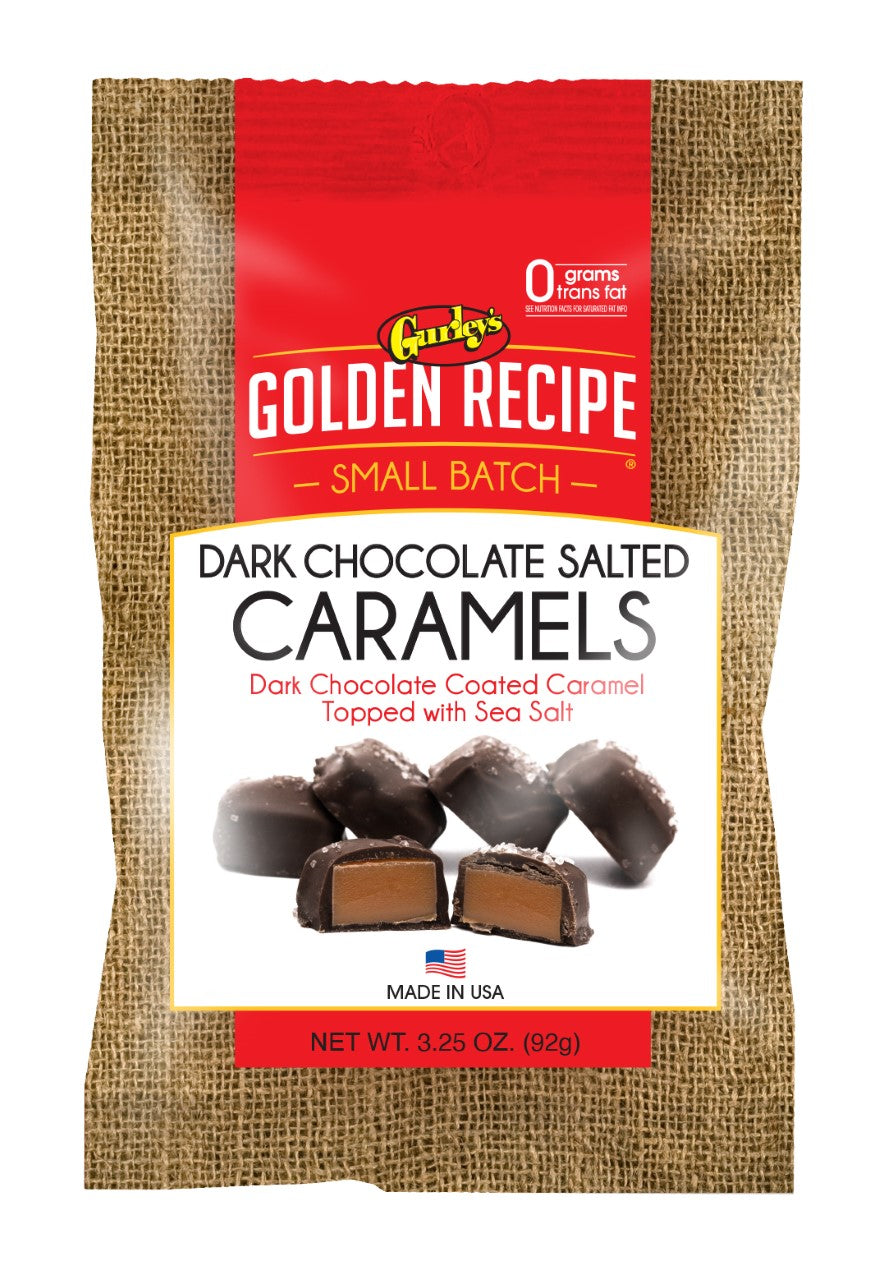 Gurleys Golden Recipe Dark Chocolate Sea Salt Caramels