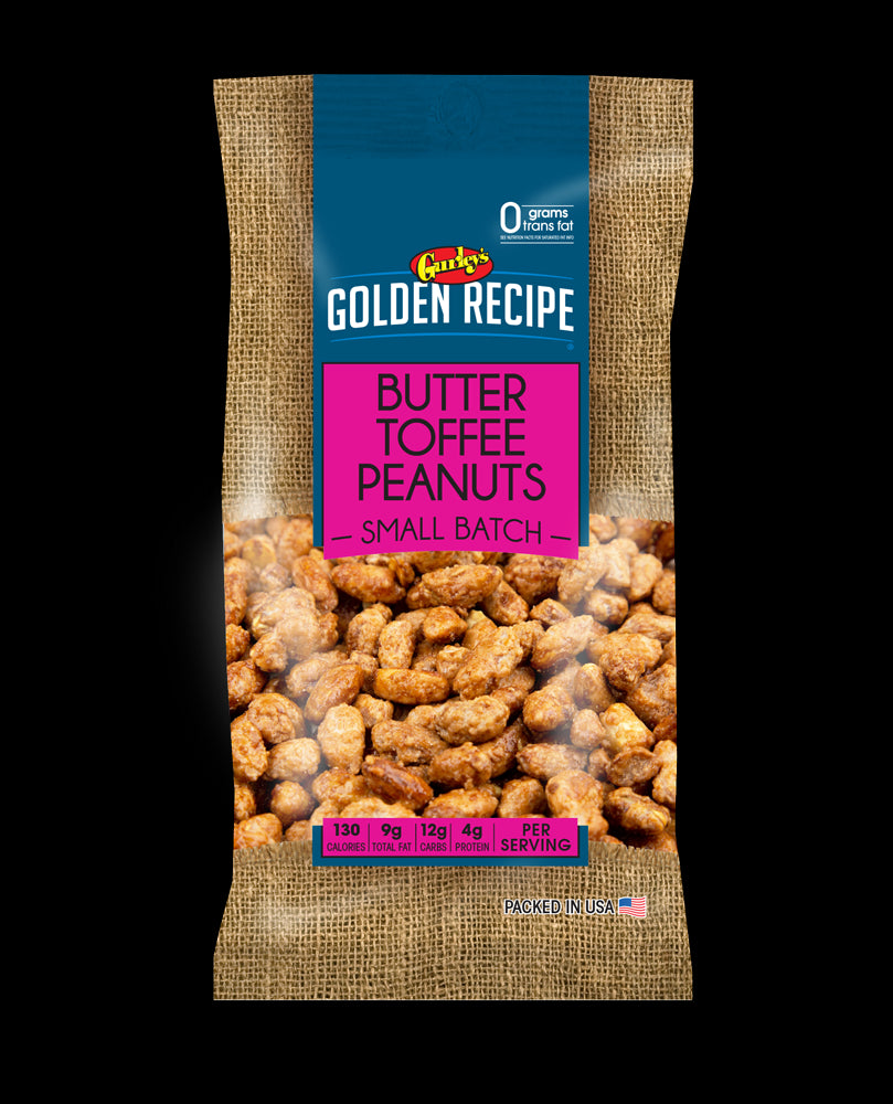 Gurleys Golden Recipe Peanuts, Butter Toffee