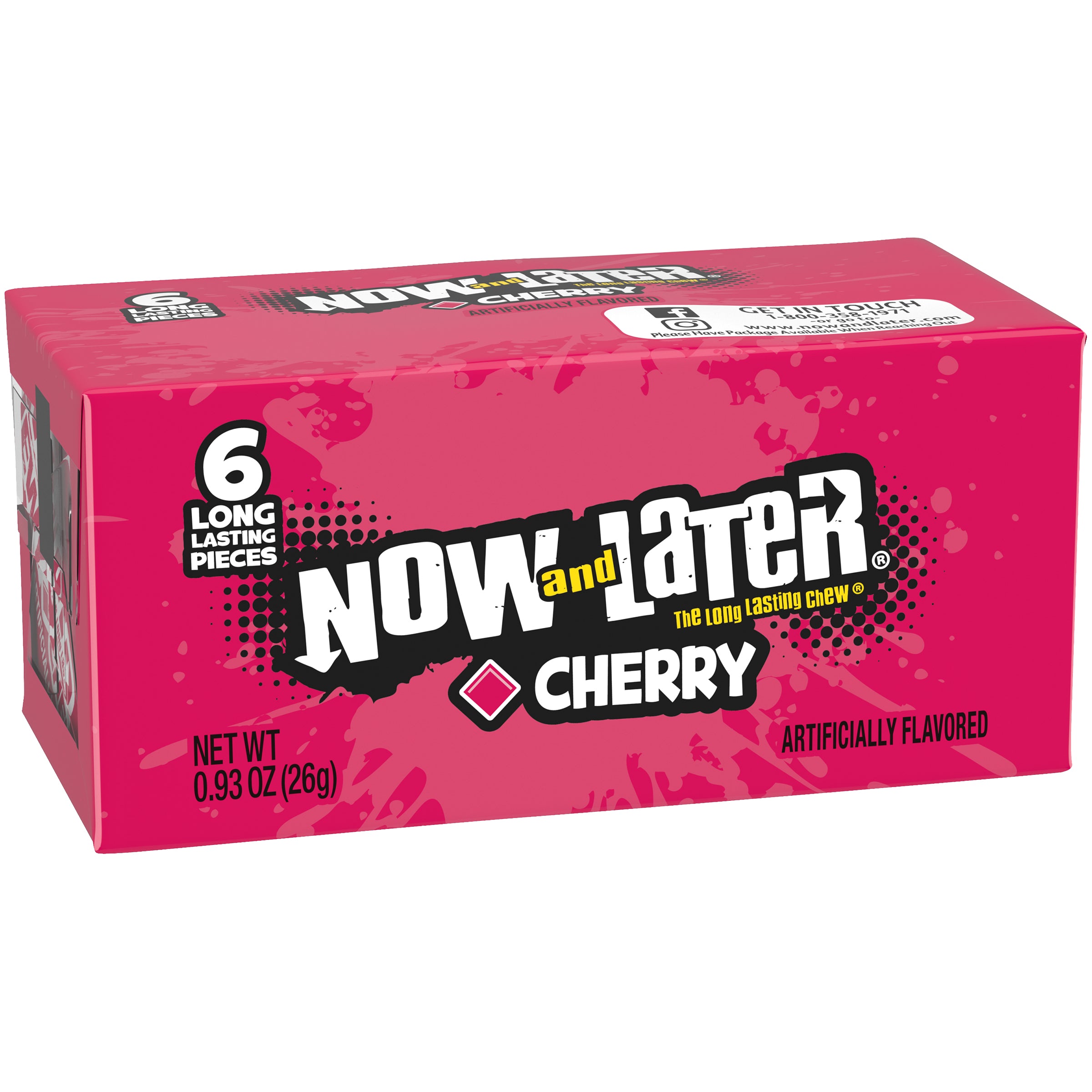 Now & Later Changemaker 6 pc Cherry 12/24ct 0.93oz