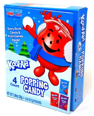 Kool-Aid 4Pk. Popping Candy Story Book .98oz.