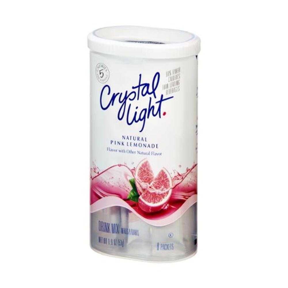 Kraft Beverage Crystal Light Pink Lemonade 8qt 12ct 1.9oz