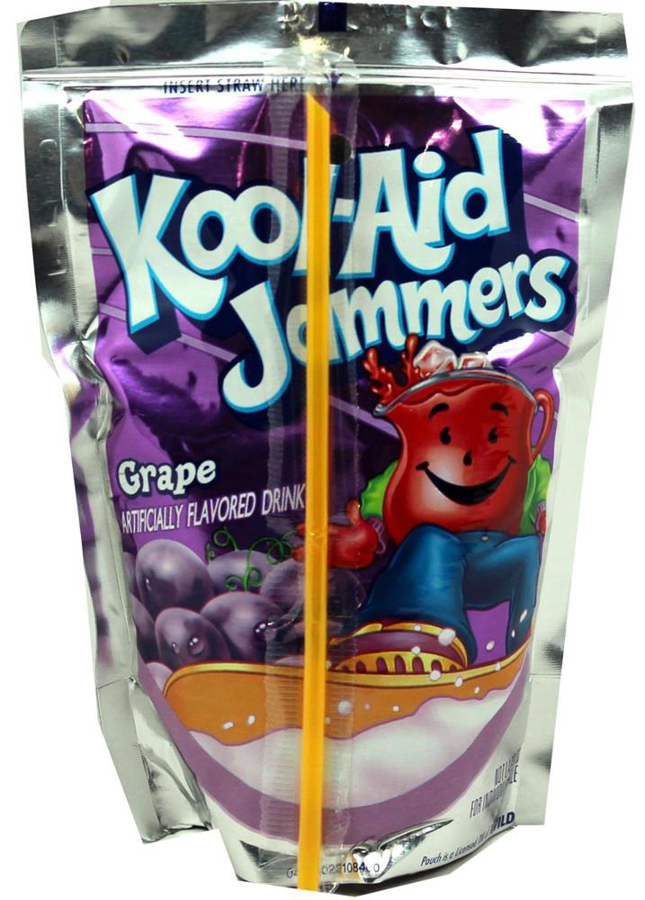 Kool-Aid Jammers Grape 4/10ct 6oz