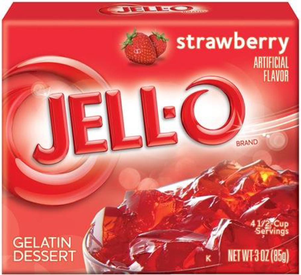 Kraft Jell-O Strawberry 24ct 3oz