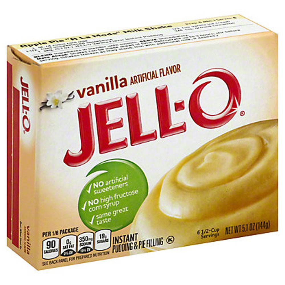 Jell-O Instant Pudding Vanilla 24ct 5.1oz