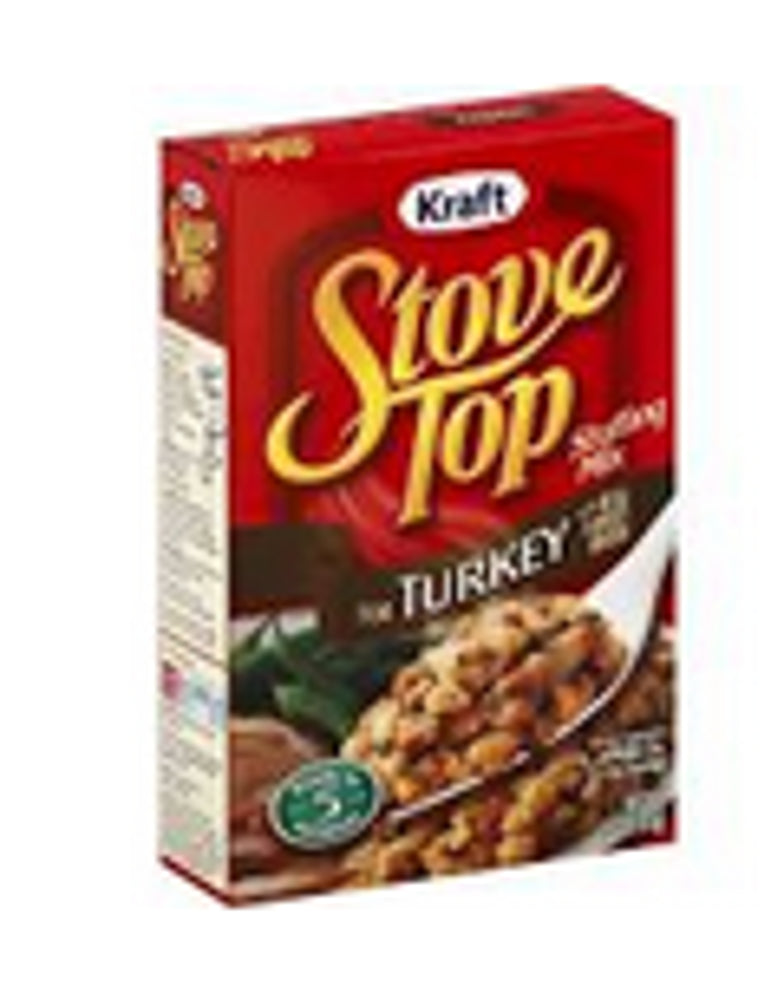 Kraft Grocery Stove Top Stuffing Mix Turkey 12ct 6oz