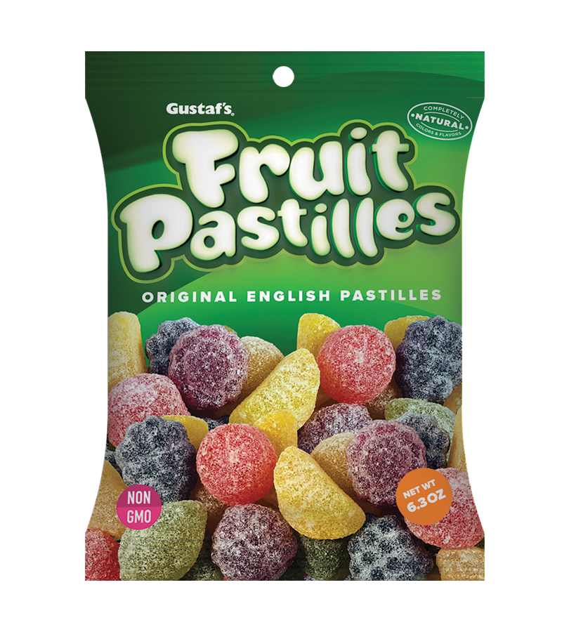 Gustaf's Fruit Pastilles 6.3oz Bag 1/12ct