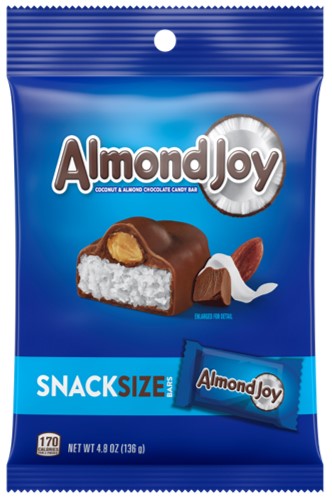 Almond Joy Snack Size Peg Bag 4.8oz 1/9ct