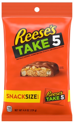 Reese's Take 5 Snack Size Peg Bag 4.5oz 1/9ct