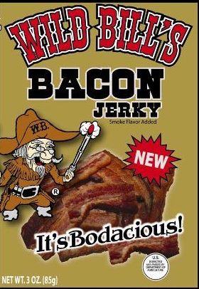 Wild Bill Original Bacon Jerky 8ct 3oz