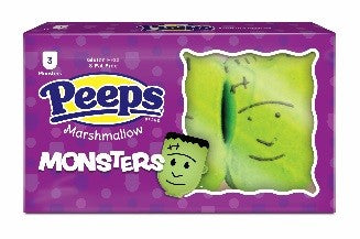 Jb Halloween Peeps 3ct  Marshmallow Monsters   24/1.5oz