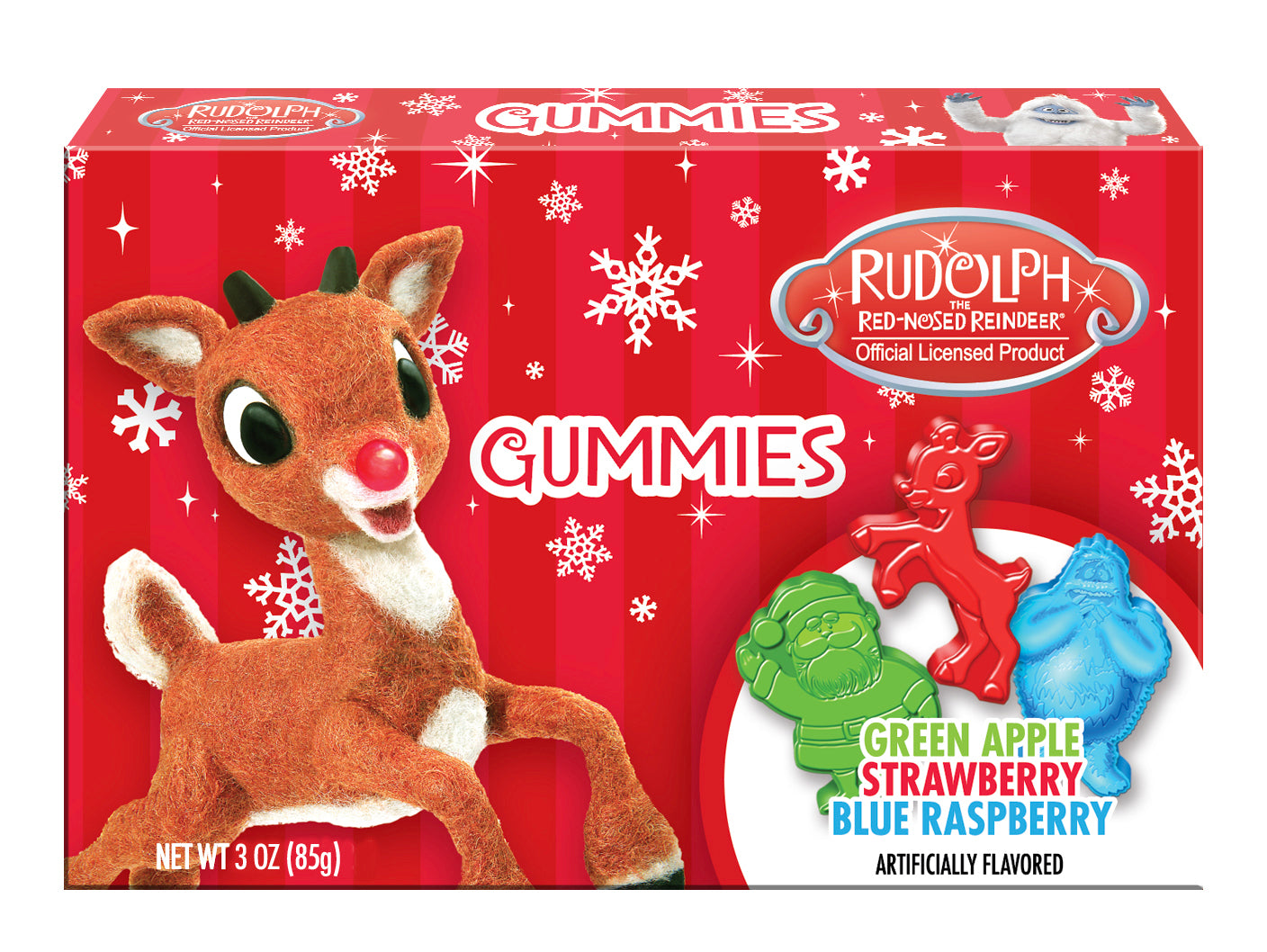 Rudolph Gummy Theater Boxes 3oz 2/12ct