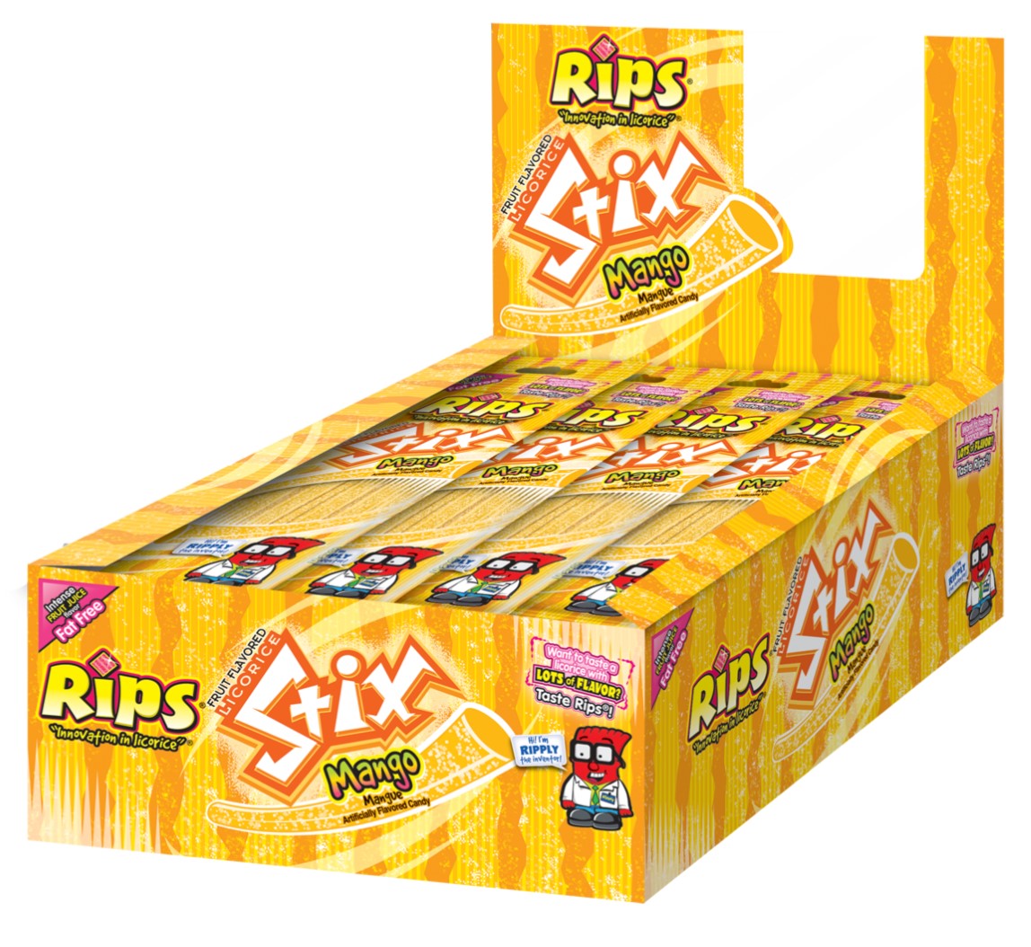 Rips Stix Mango 1.76oz 8/24ct